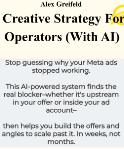 Alex Greifeld – Creative Strategy For Operators (With AI)