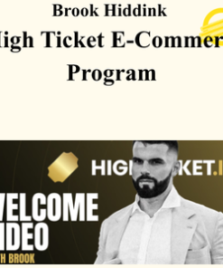Brook Hiddink - High Ticket E-Commerce Program
