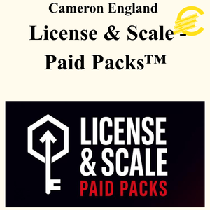 Cameron England - License & Scale - Paid Packs™