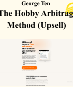 George Ten - The Hobby Arbitrage Method (Upsell)